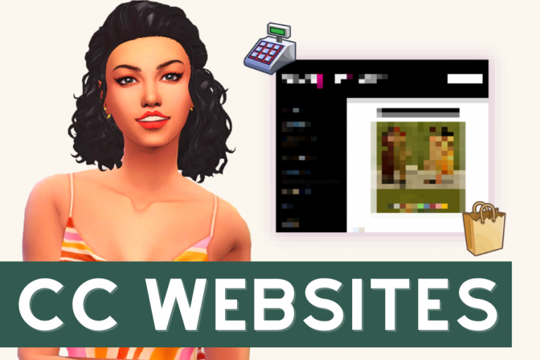 13+ Best Sims 4 CC Websites To Go CC Shopping