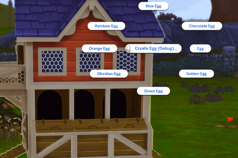 The Sims 4 Cottage Living Cheats Animal Treats, Special Chickens