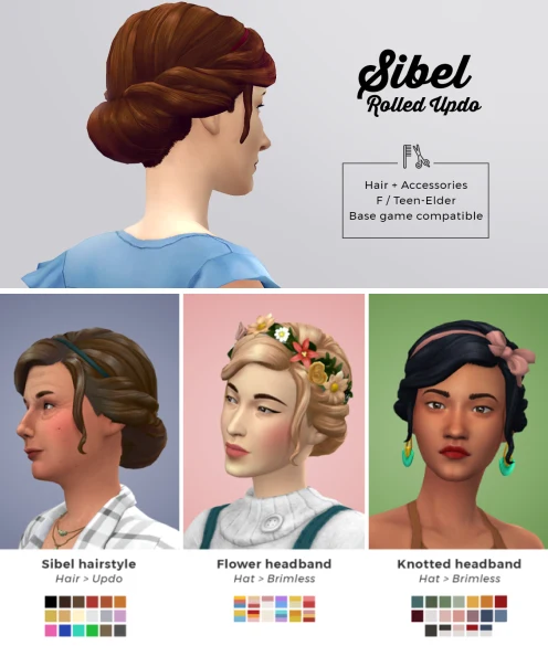 sims 4 cottage hairstyle