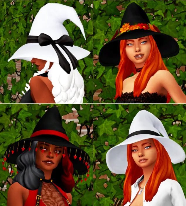 sims 4 witch hats