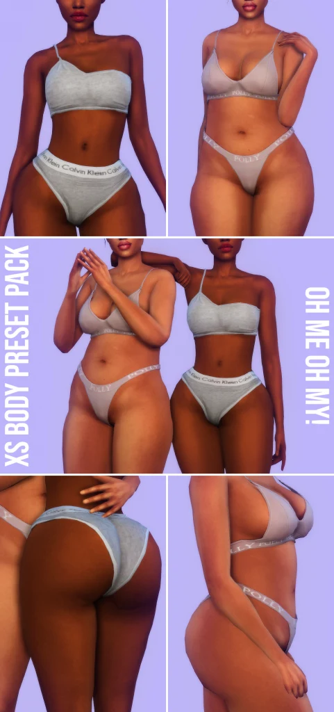 sims 4 thick body presets