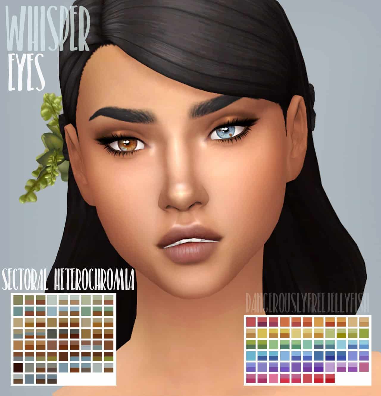 The Ultimate List of Sims 4 Eyes CC: Maxis Match, Realistic, Defaults ...