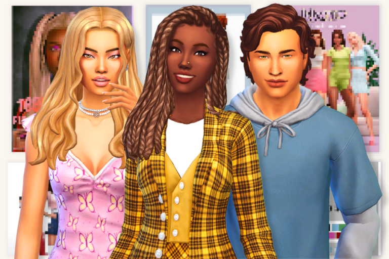 The Ultimate List of Aesthetic Sims 4 Teen CC for High School Gameplay