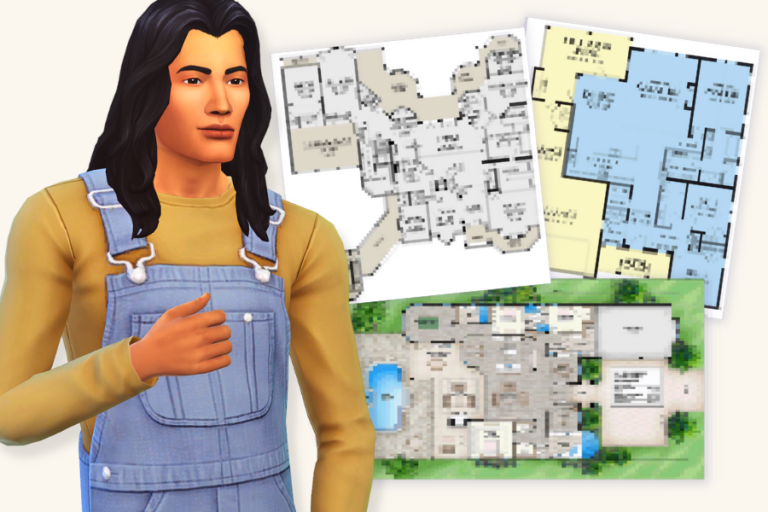 21+ Realistic Sims 4 House Layouts (Best Floor Plans for The Sims 4)