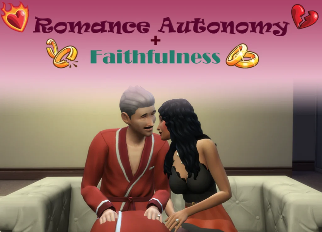Faitfulness Mod V2 Sims 4 Romance Mods