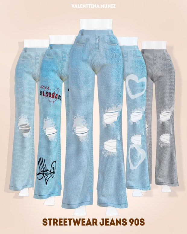 Streetwear Jeans 90
