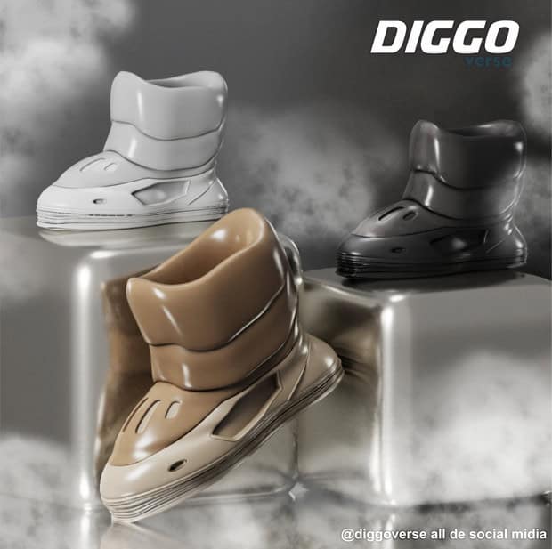 White, black, and beige sneaker models showcased on modern metallic platforms, highlighting stylish sneaker designs and trendy footwear accessories.