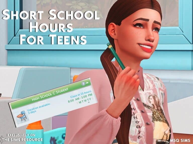 31+ Best Sims 4 School Mods to Enhance Your Student's Education Experience