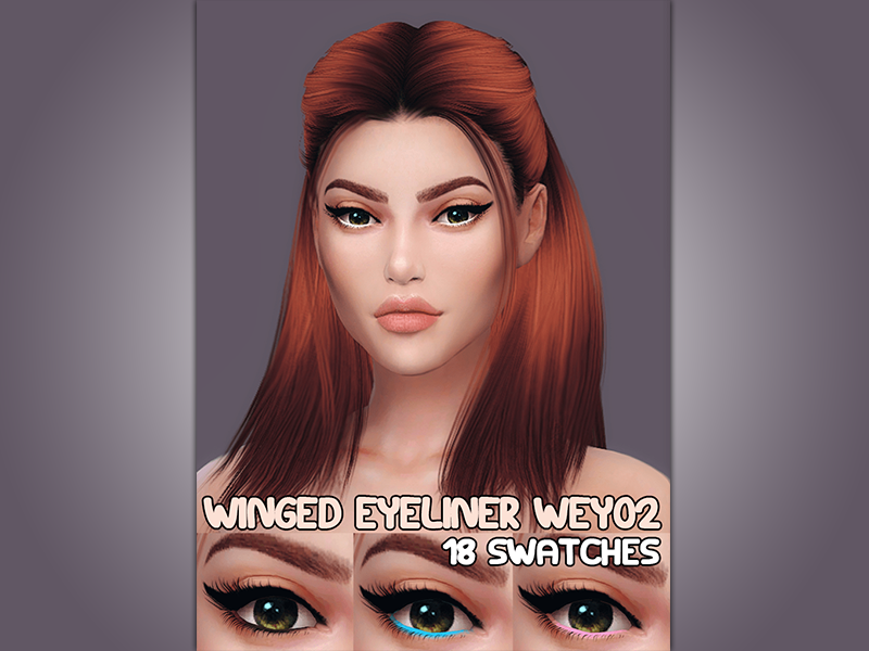 Winged Eyeliner