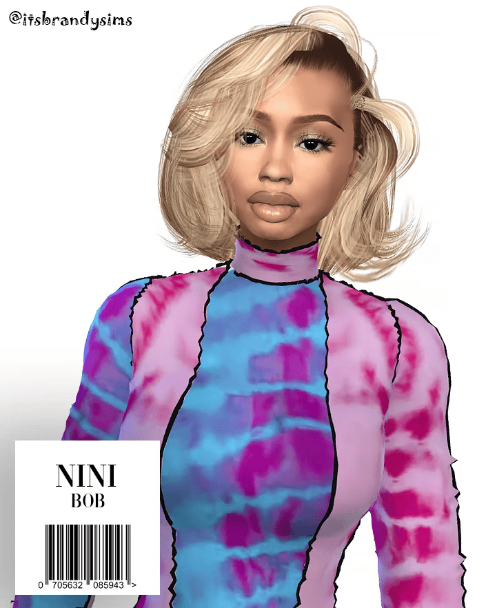 Blonde woman with wavy hair wearing colorful tie-dye top, fashion influencer, trendy street style, vibrant casual outfit, modern style, must have fashion accessories.