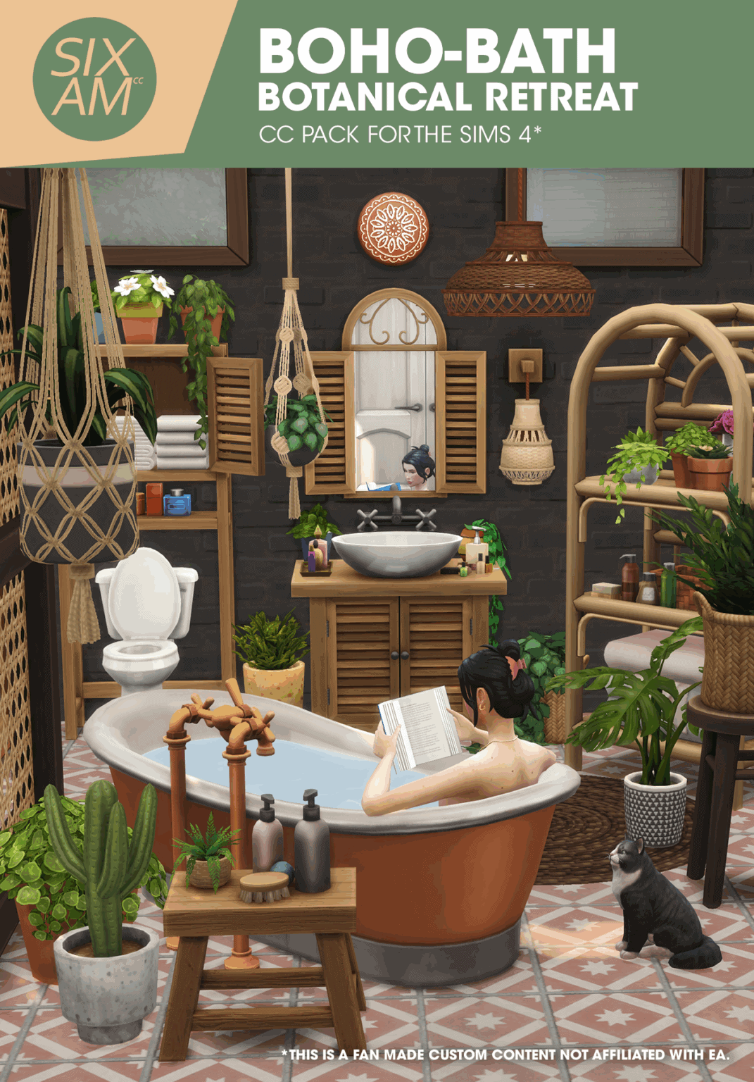 34+ Best Sims 4 Boho Furniture CC for a Chic and Cozy Home