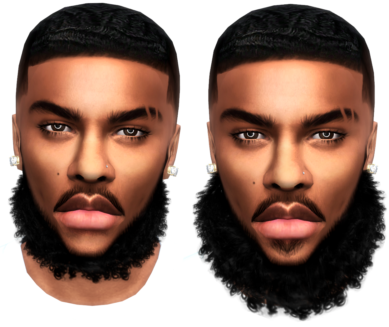 Curly Beards
