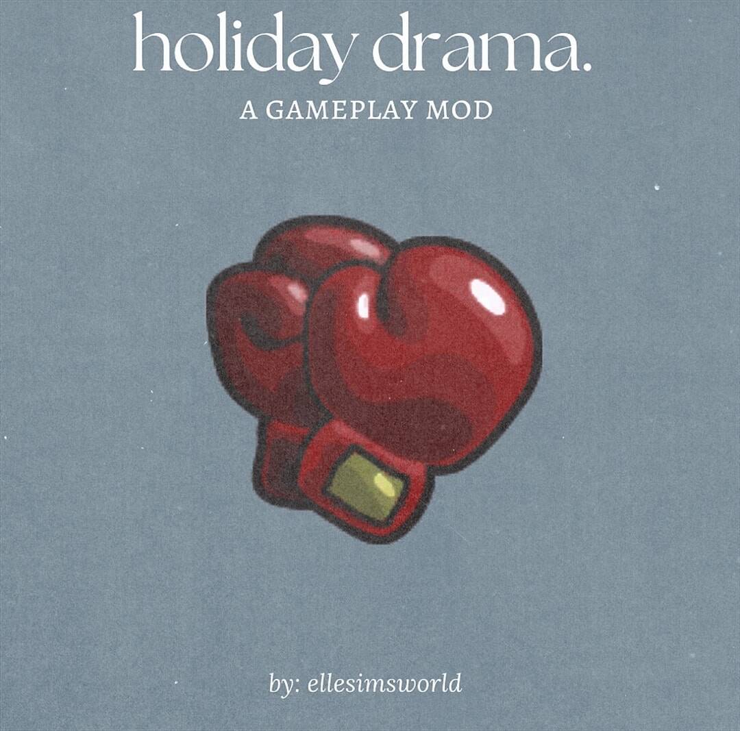 Red boxing glove cartoon game mod for holiday drama themed gameplay enhancements.