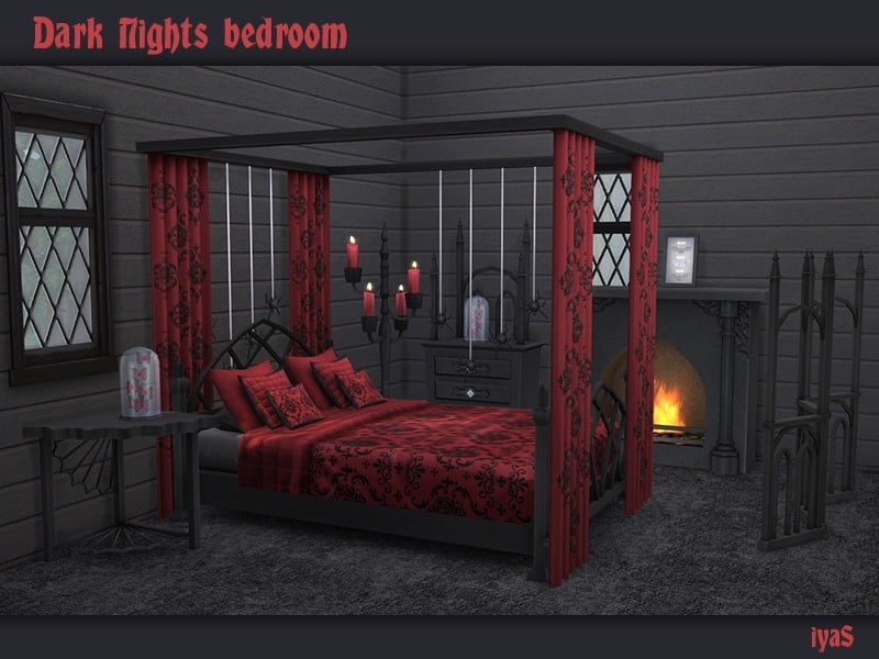 Dark Nights Bedroom