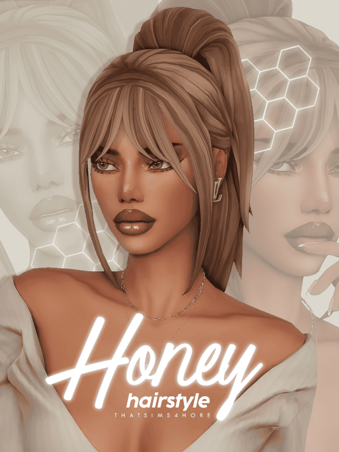 Blonde layered hairstyle with side-swept bangs and high ponytail for modern women, perfect for trendy hair makeover and fashion hairstyle inspiration.