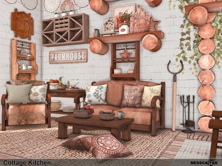 Rustic Farmhouse Dining Room