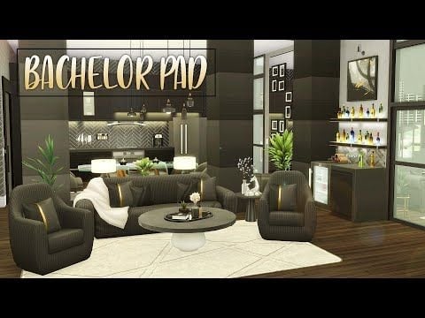 Bachelor Pad Living Room