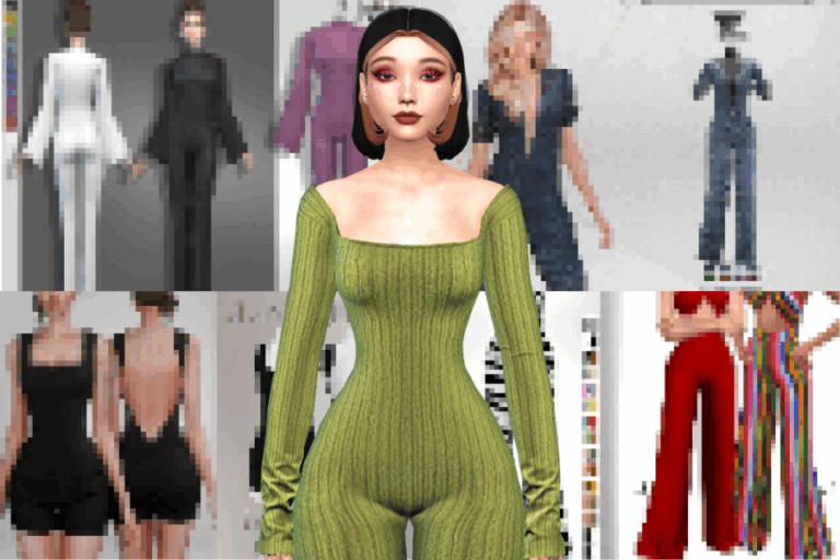 29+ Best Sims 4 Jumpsuit CC For Stylish One-Piece Options