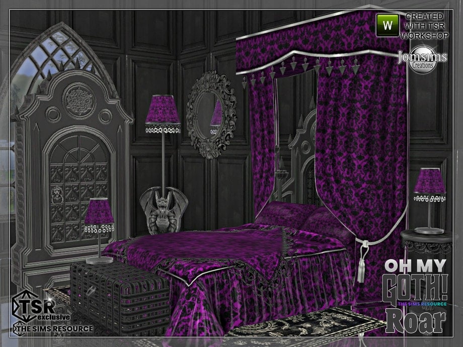 Oh My Goth Roar Bedroom