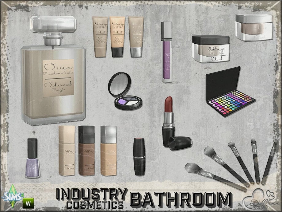 Bathroom Industry Cosmetics Clutter