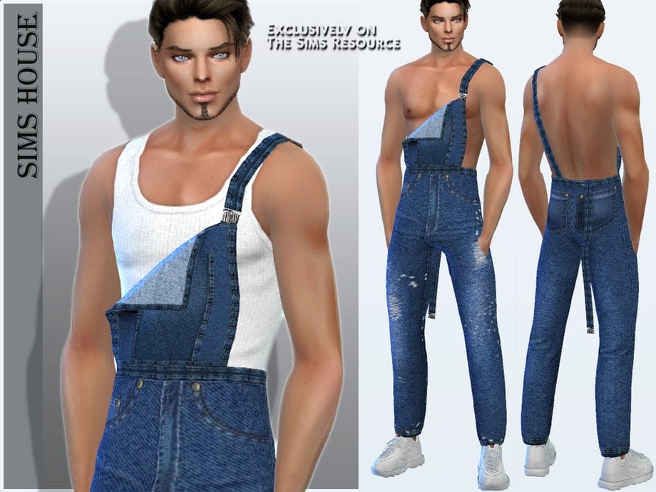 Men’s Denim Jumpsuit