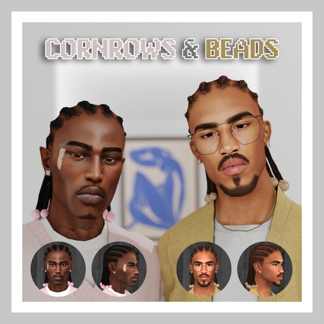 Cornrows and Beards