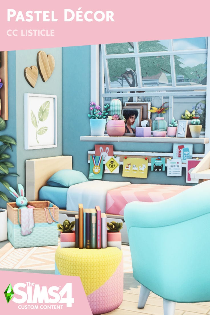 Soft Pastel Bedroom