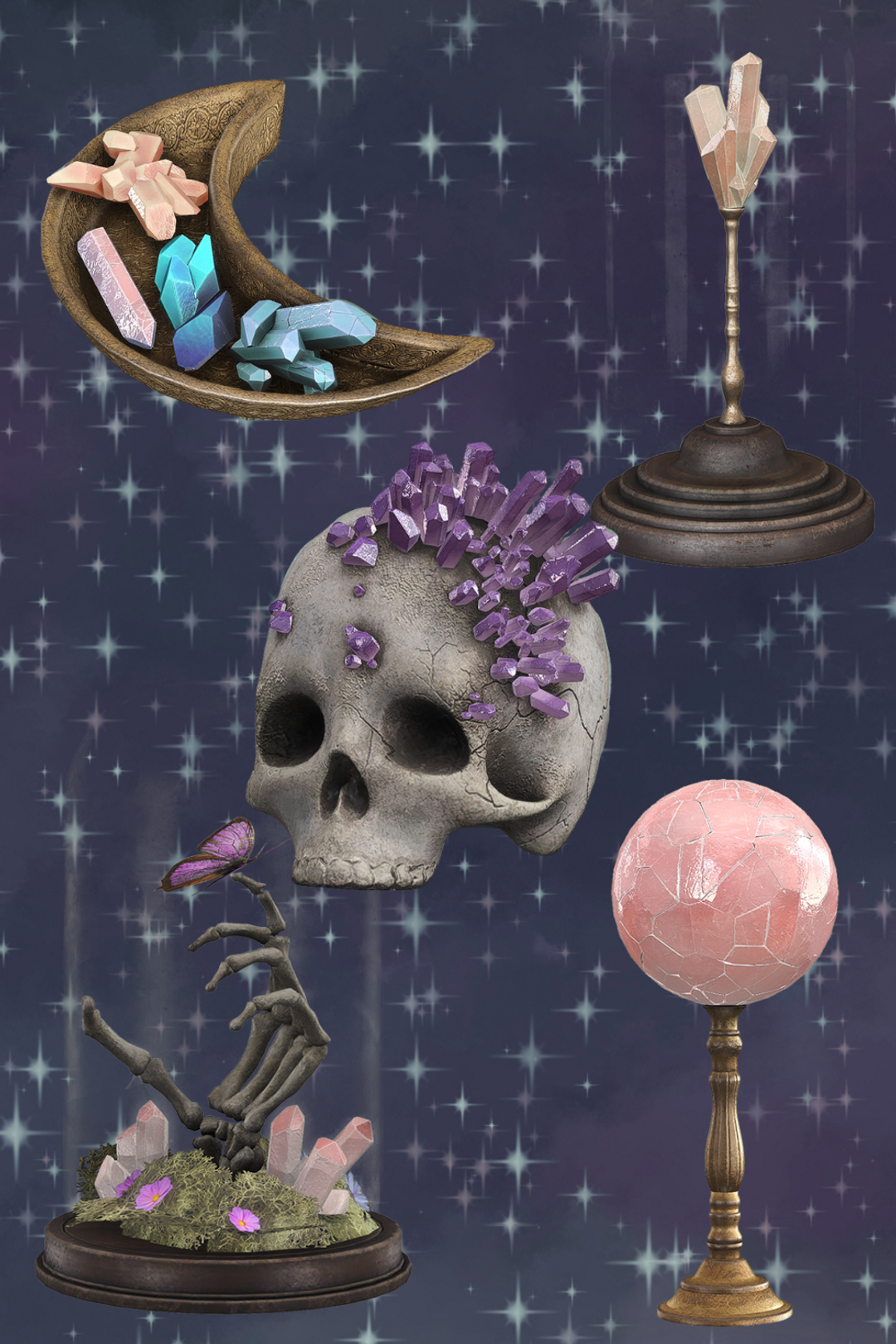 Crystals and Bones