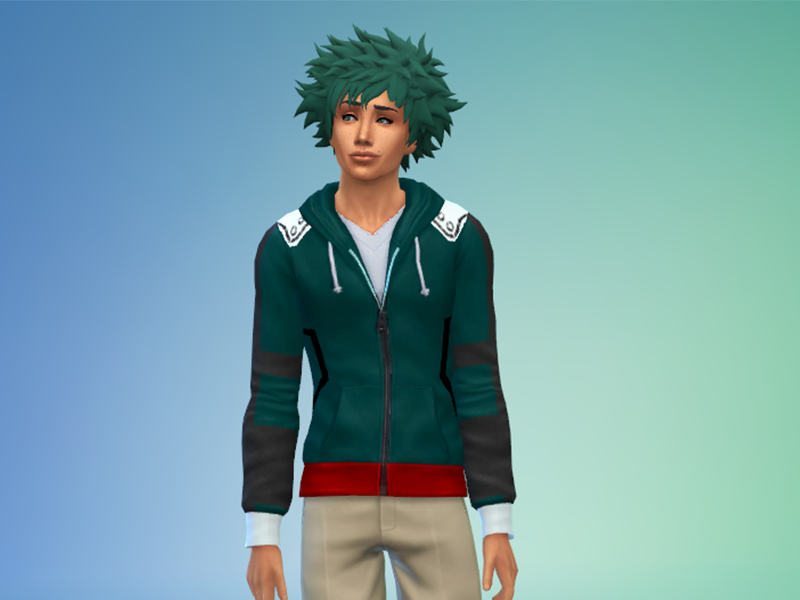 Izuku Midoriya (Deku) Hoodie Recolor