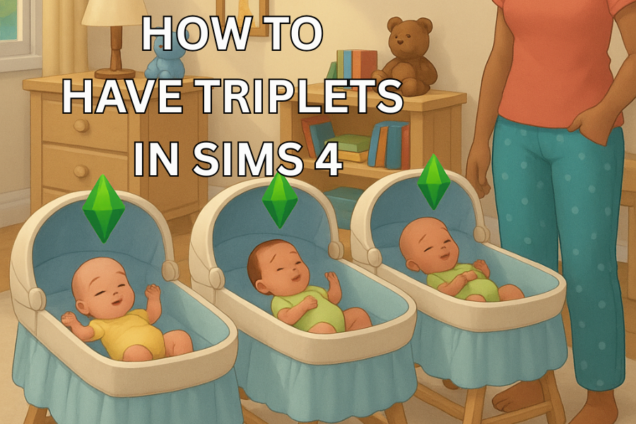 How to Have Triplets in Sims 4
