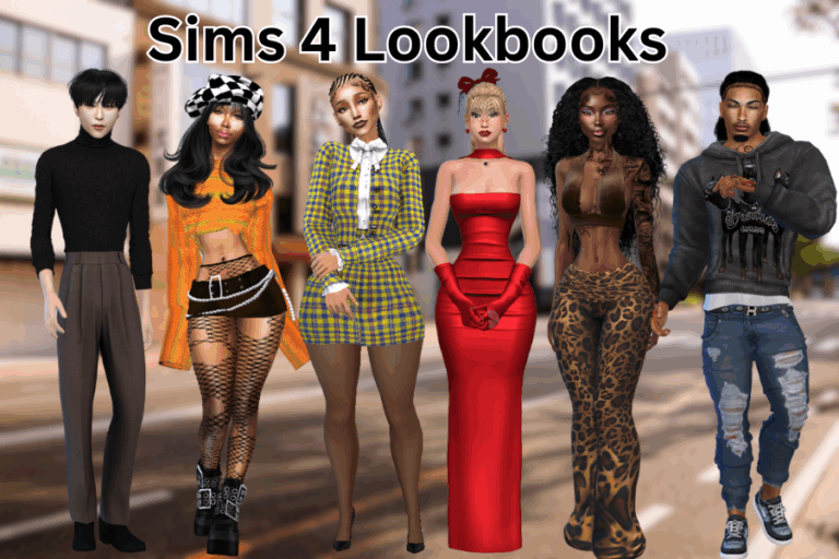 Sims 4 Lookbooks CC: How to Make Your Own, My Favorite Looks, and Top Creators