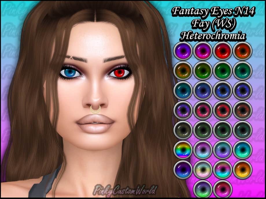 Fantasy Eyes N14 - Fay (WS) Heterochromia