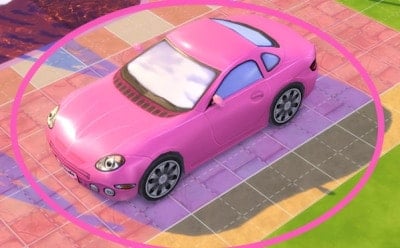 Barbie Sports Car