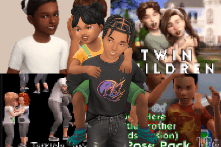 22+ Best Sims 4 Sibling Poses for Perfect Family Photos