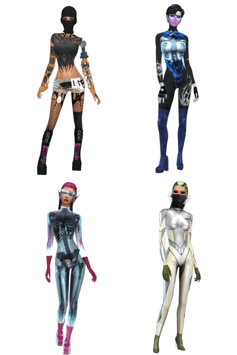 Sims 4 Dystopian Lookbook