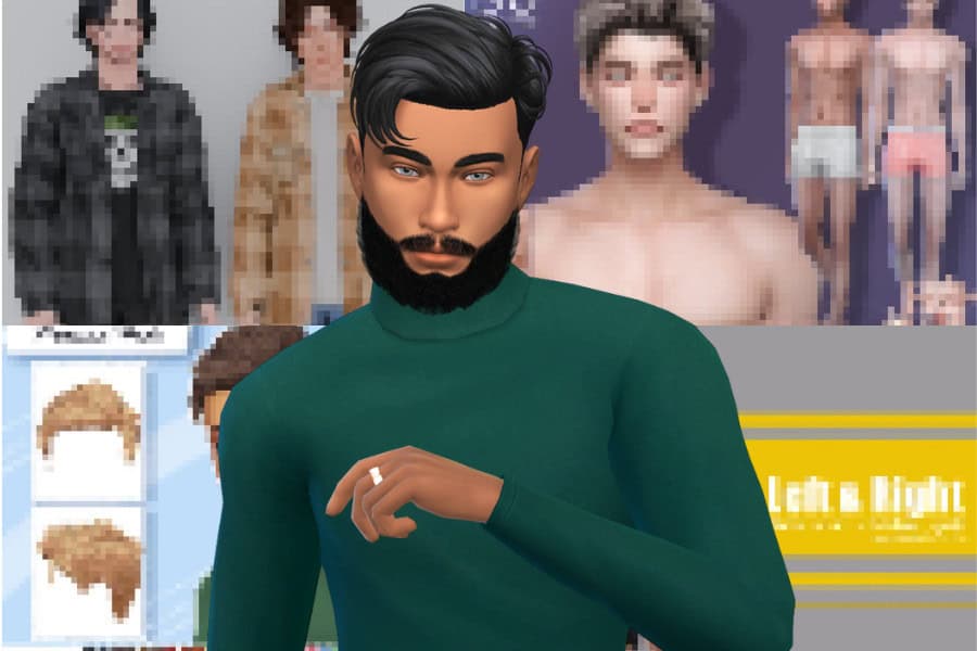 sims 4 male cc