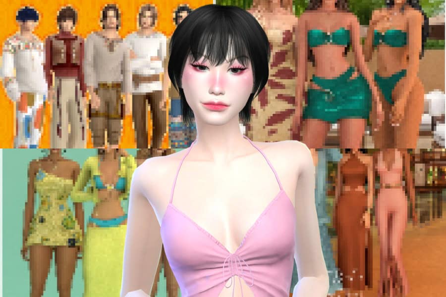 sims 4 cc clothes packs
