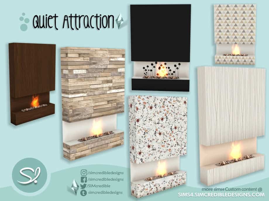 Quiet Attraction Fireplace