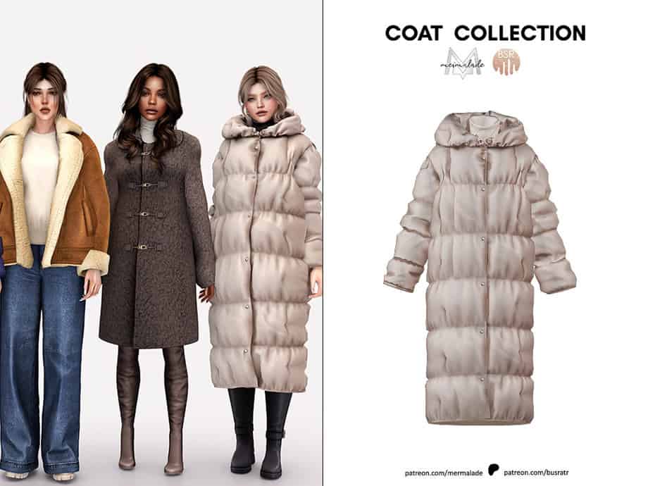 Luxurious winter coats for women showcasing trendy puffer, long wool, and shearling styles. Perfect for cold weather fashion with stylish, warm, and cozy designs from Must Have Mods.