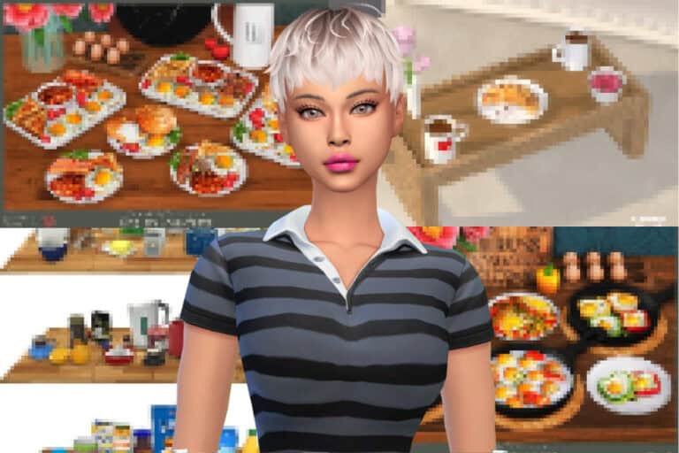 Best Sims 4 Breakfast CC: Pancakes, Cereals, Waffles, Clutter, and More