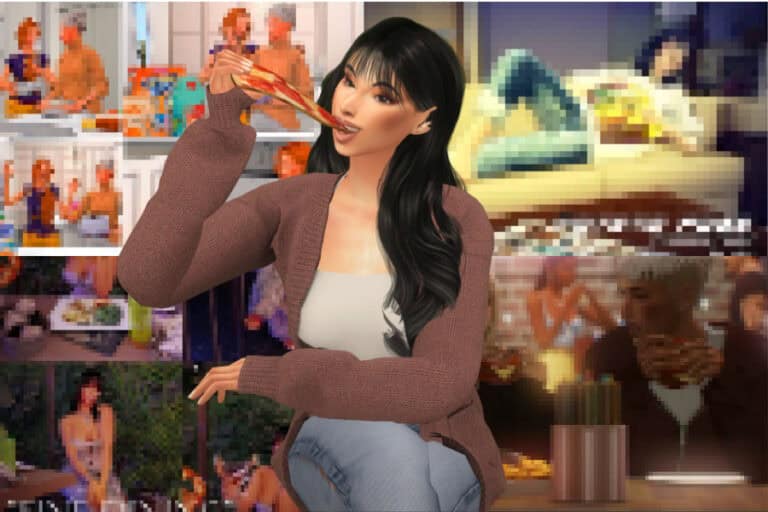 20+ Best Sims 4 Food Poses for Thanksgiving Meals, Friendsgiving Moments, and Holiday Traditions